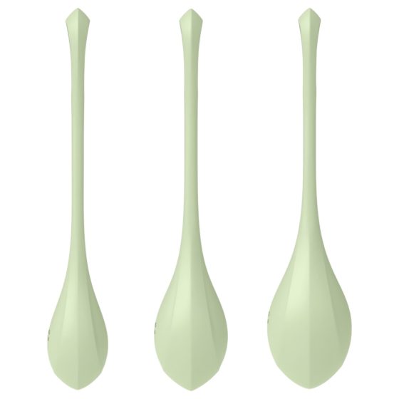 Satisfyer Yoni Power 2 - Geisha Balls Set - Green (3-piece)