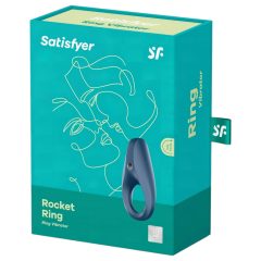   Satisfyer Rocket Ring - Waterproof Vibrating Cock Ring (Blue)