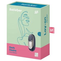   Satisfyer Dark Desire - Rechargeable Clitoral Vibrator (Black)