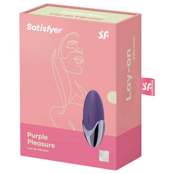 Satisfyer Purple Pleasure - Rechargeable Clitoral Vibrator (Purple)