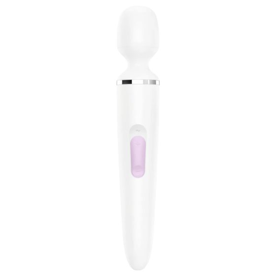 Satisfyer Wand-er Woman - Waterproof Massage Vibrator (White)