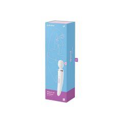   Satisfyer Wand-er Woman - Waterproof Massage Vibrator (White)