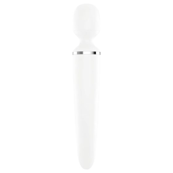 Satisfyer Wand-er Woman - Waterproof Massage Vibrator (White)