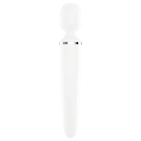 Satisfyer Wand-er Woman - waterproof massaging vibrator (white)