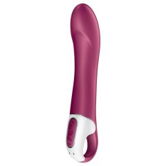   Satisfyer Big Heat - Rechargeable Warming G-Spot Vibrator (Red)