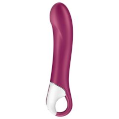   Satisfyer Big Heat - Rechargeable Warming G-Spot Vibrator (Red)