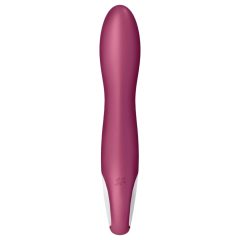   Satisfyer Big Heat - Rechargeable Warming G-Spot Vibrator (Red)