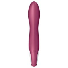   Satisfyer Big Heat - rechargeable, warming G-spot vibrator (red)