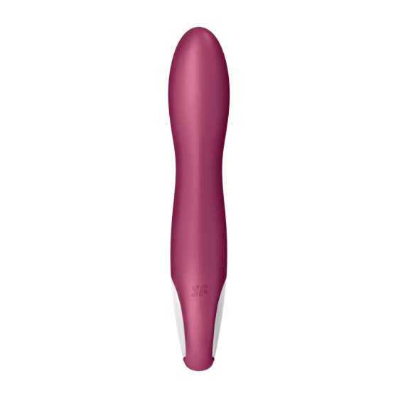 Satisfyer Big Heat - Rechargeable Warming G-Spot Vibrator (Red)