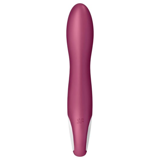 Satisfyer Big Heat - Rechargeable Warming G-Spot Vibrator (Red)