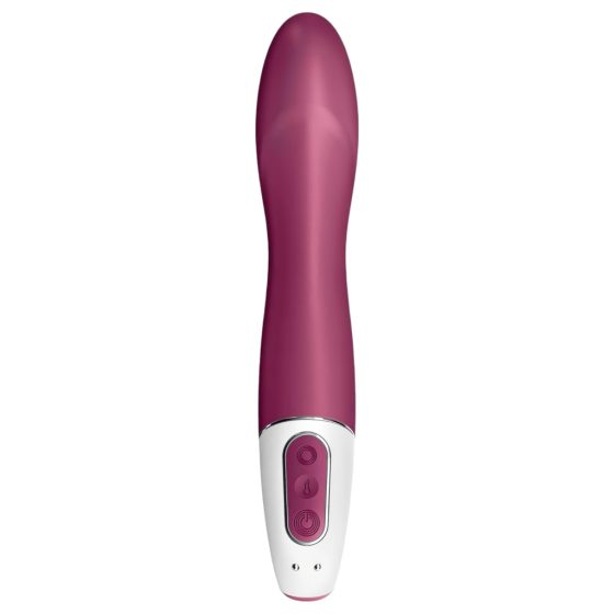 Satisfyer Big Heat - Rechargeable Warming G-Spot Vibrator (Red)