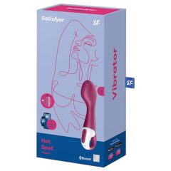   Satisfyer Hot Spot - Rechargeable, Warming G-Spot Vibrator (Red)