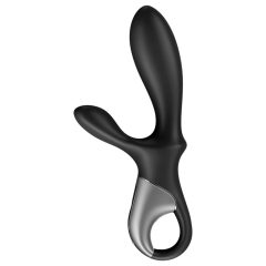   Satisfyer Heat Climax+ - Smart, Warming Anal Vibrator with Arm (Black)