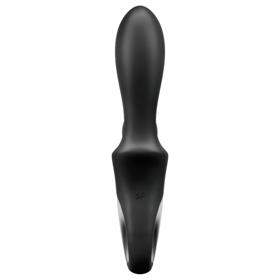 Satisfyer Heat Climax+ - smart, warming, arm anal vibrator (black)