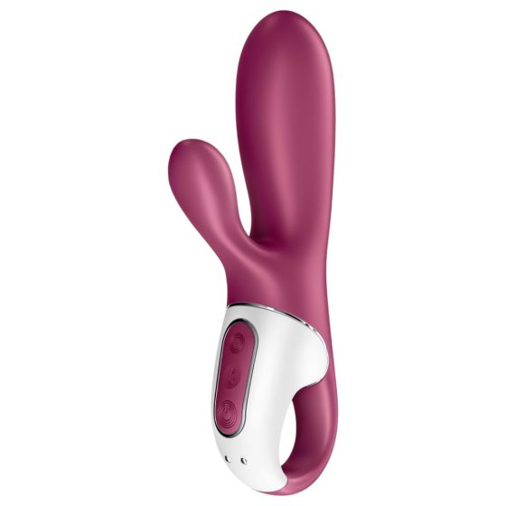 Satisfyer Hot Bunny - Smart Warming Clitoral Vibrator (Red)