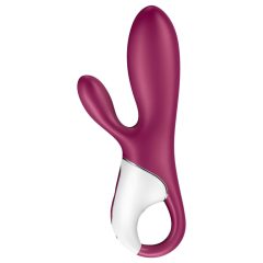 Satisfyer Hot Bunny - Smart Clitoral Warming Vibrator (Red)