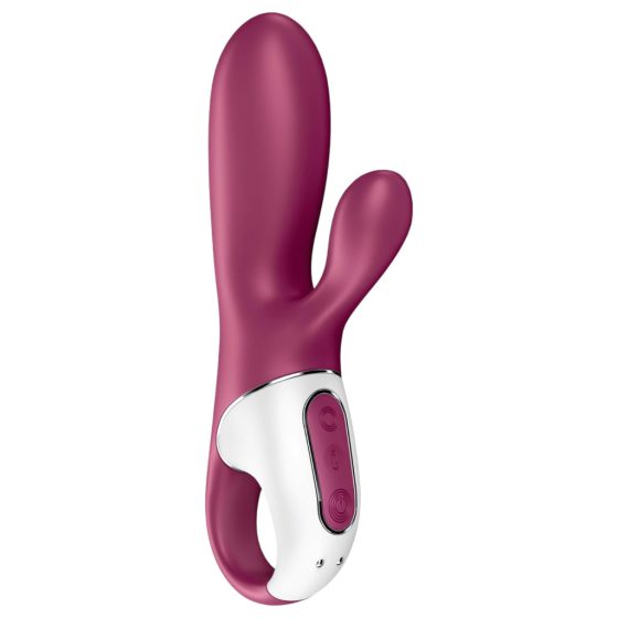 Satisfyer Hot Bunny - Smart Warming Clitoral Vibrator (Red)