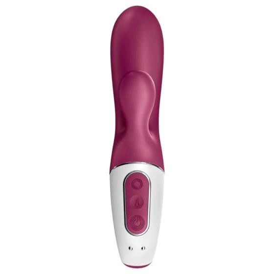 Satisfyer Hot Bunny - Smart Warming Clitoral Vibrator (Red)