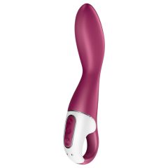 Satisfyer Heated Thrill - Smart Warming Vibrator (Red)