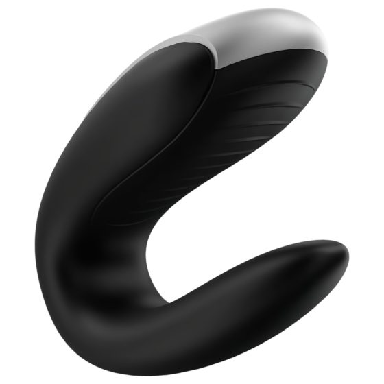 Satisfyer Double Fun - Smart, Waterproof Couple's Vibrator with Radio Control (Black)