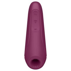   Satisfyer Curvy 1+ - Smart Air-Pulse Clitoral Stimulator (Red)