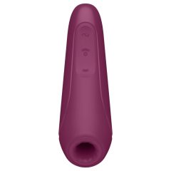   Satisfyer Curvy 1+ - Smart Air-Pulse Clitoral Stimulator (Red)