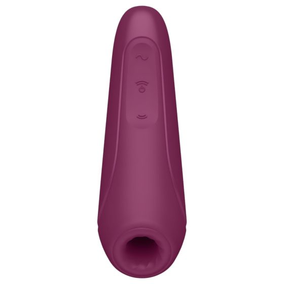 Satisfyer Curvy 1+ - Smart Air-Pulse Clitoral Stimulator (Red)