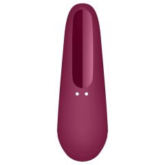   Satisfyer Curvy 1+ - Smart Air-Pulse Clitoral Stimulator (Red)