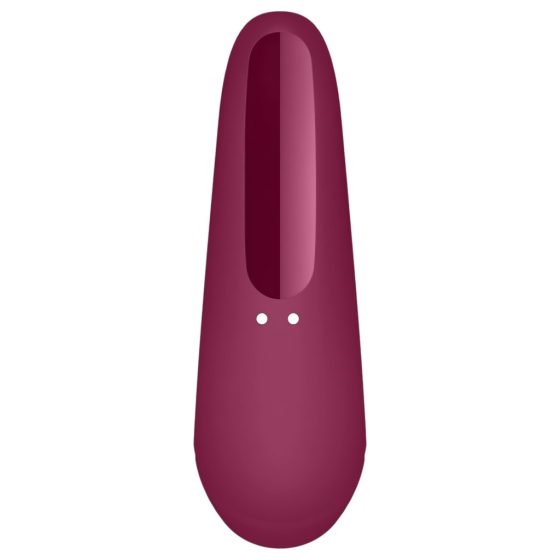 Satisfyer Curvy 1+ - Smart Air-Pulse Clitoral Stimulator (Red)