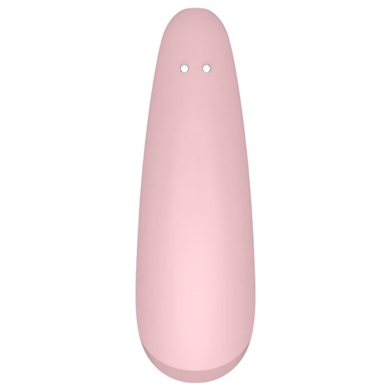 Satisfyer Curvy 2+ - smart air-pulse clitoral stimulator vibrator (pink)