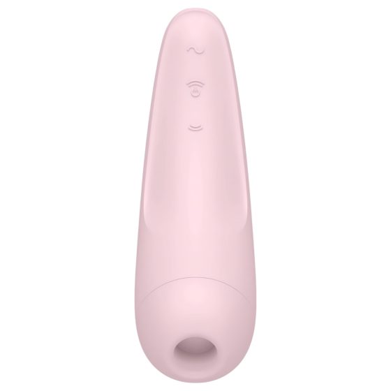 Satisfyer Curvy 2+ - smart air-pulse clitoral stimulator vibrator (pink)