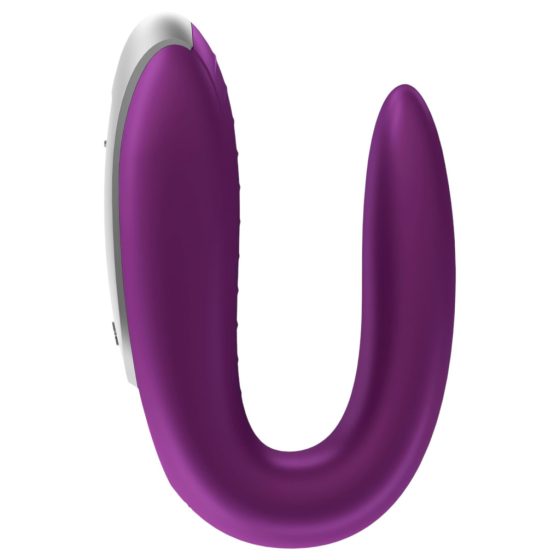 Satisfyer Double Fun - Smart Waterproof Couples Vibrator (Purple)