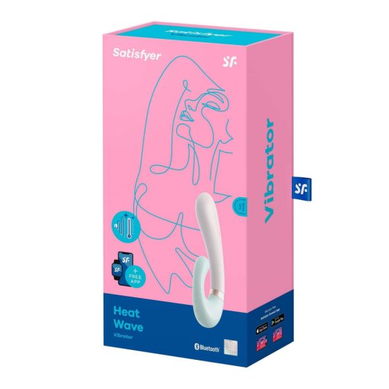 Satisfyer Heat Wave - Smart Warming Vibrator (Mint)