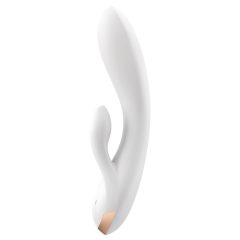   Satisfyer Double Flex - Smart Dual Clitoral Arms Vibrator (White)