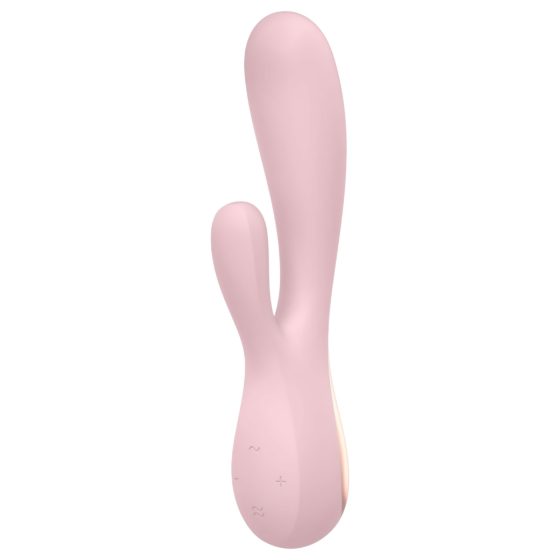 Satisfyer Mono Flex - smart waterproof vibrator (pale pink)