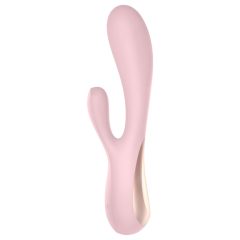 Satisfyer Mono Flex - Smart Waterproof Vibrator (Pale Pink)