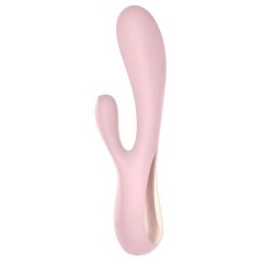 Satisfyer Mono Flex - smart waterproof vibrator (pale pink)