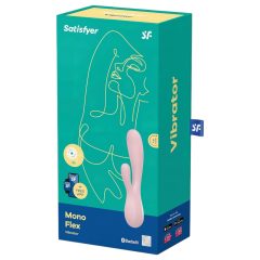 Satisfyer Mono Flex - Smart Waterproof Vibrator (Pale Pink)