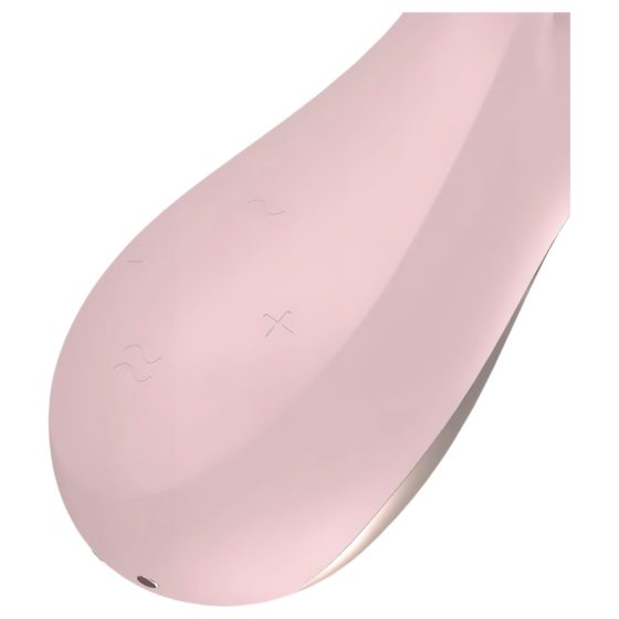 Satisfyer Mono Flex - Smart Waterproof Vibrator (Pale Pink)