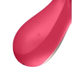 Satisfyer Mono Flex - Smart Waterproof Vibrator (Red)