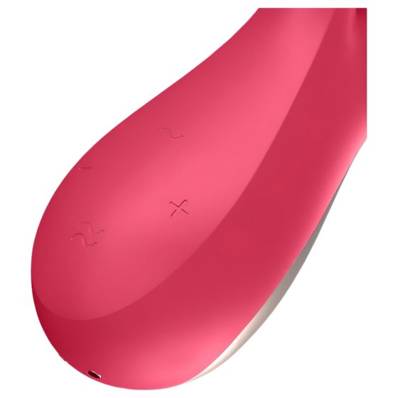 Satisfyer Mono Flex - Smart Waterproof Vibrator (Red)