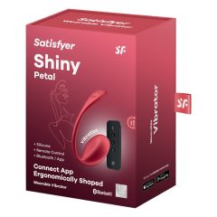 Satisfyer Shiny Petal - Wireless Vibrating Egg (Red)