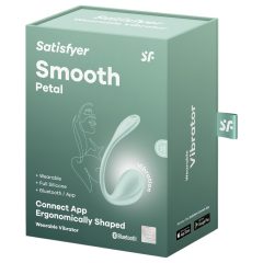 Satisfyer Smooth Petal - Smart Vibrating Egg (Green)