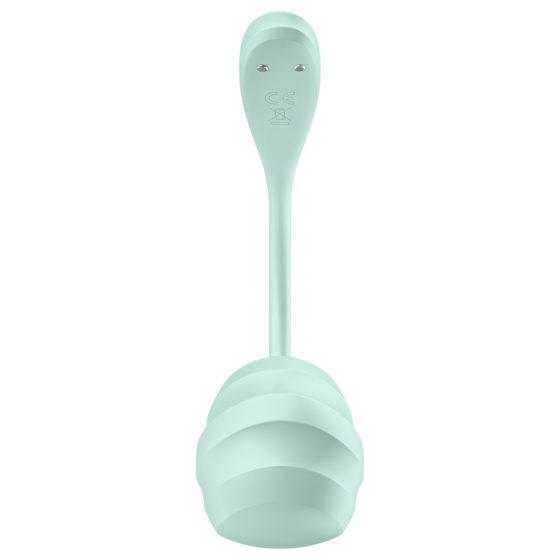 Satisfyer Smooth Petal - Smart Vibrating Egg (Green)