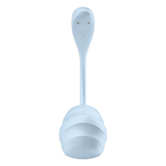 Satisfyer Smooth Petal - Smart Vibrating Egg (Blue)