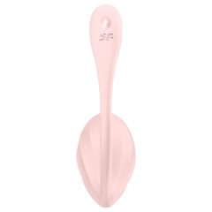   Satisfyer Ribbed Petal - Radio-Controlled Vibrating Egg (Pink)