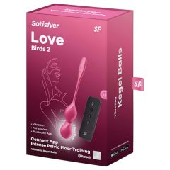 Satisfyer Love Birds 2 - Smart Vibrating Ben Wa Ball (Pink)