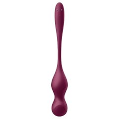   Satisfyer Love Birds Vary - Smart, Adjustable Ben Wa Balls (Burgundy)