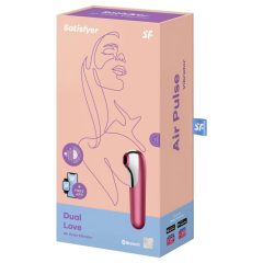   Satisfyer Dual Love - Smart Vaginal and Clitoral Vibrator (Red)