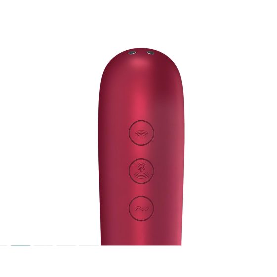 Satisfyer Dual Love - Smart Vaginal and Clitoral Vibrator (Red)